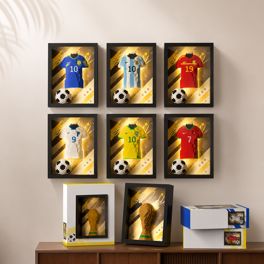 3D Brick Soccer Frame