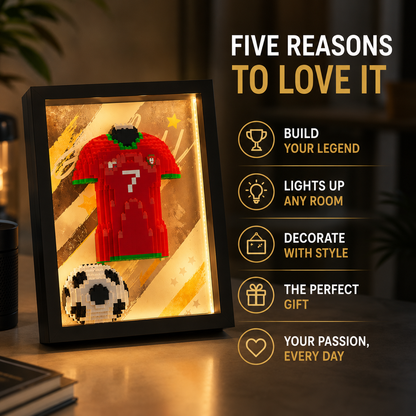 3D Brick Soccer Frame